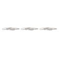 thumbnail image 1 of QualitChoice Ceinture de Mode Étroite Extensible Bretelles Réglables Style Simple Décorations Enveloppantes Ceintures de la Saint-Valentin pour Femmes Robes Argent 3Set, 1 of 6