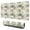 Deer Forest Watercolor, variant on 31.5x15.7 Inch Gaming Mouse Pad, Non-Slip Stitched Rubber Desk Mat for Desktop & Laptop,Deer Forest Watercolor White Pattern