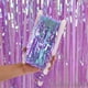 thumbnail image 3 of Paquete de 2 cortinas con flecos de papel de aluminio de oropel de 1x3 M, telón de fondo para decoración de accesorios de fotomatón de fiesta, 3 of 5