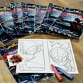 thumbnail image 5 of Marvel Spider-Man 8 Count Mini Play Pack with Small Coloring Book and Crayons, Paper Party Favors, 5 of 8