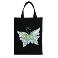 thumbnail image 1 of (ST010) Nueva DIY Dot Diamond Black Bolso Ecológico Pianpian Butterfly, 1 of 9
