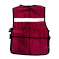 thumbnail image 2 of Chaleco Brigadista Unitalla Color Guinda, 2 of 3
