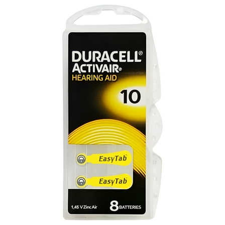Duracell Hearing Aid Batteries Size 10 (80 Pack)