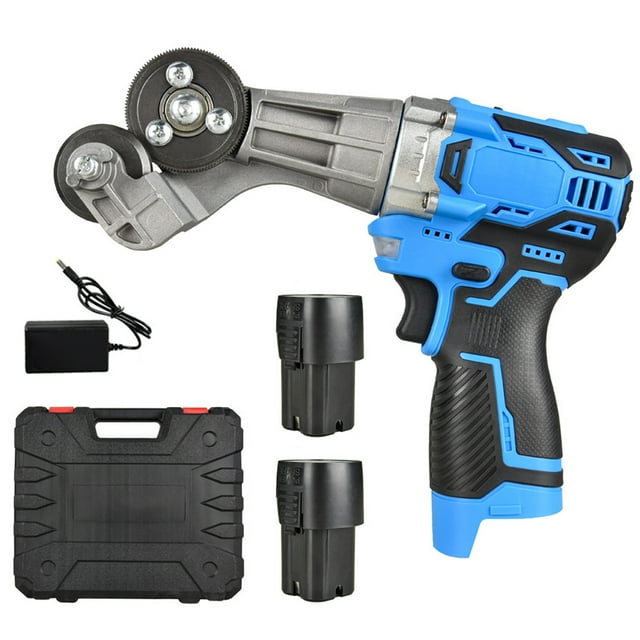 Yeacher Multifunctional Electric Drill Refitting Plate Cutter Professional Impact Drill Auxiliary Cutter High Sharping Retrofit Shears Utility Fiber Cutting Device