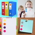 thumbnail image 3 of FloreceBien - Adhesivos de puntos de colores de 8 mm, 16 hojas, etiquetas autoadhesivas de puntos redondos, 4160 unidades, adhesivos de codificación por colores, 10 colores para organizar, 3 of 7