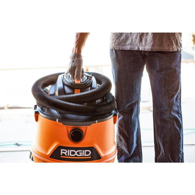 RIDGID 2-1/2 in. x 20 ft. DUAL-FLEX Tug-A-Long Locking Vacuum Hose for RIDGID  Wet/Dry Shop Vacuums LA2522 - The Home Depot
