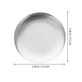 thumbnail image 2 of SWETRACE Blank Button Badge 100 Sets Silver Round for Wearable on Clothes and DIY Projects, 2 of 8