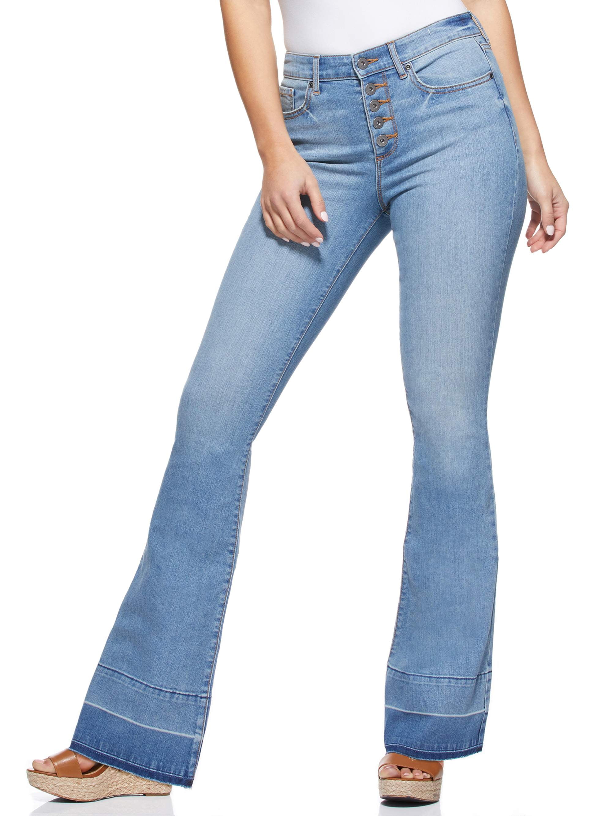 Sofia Jeans by Sofia Vergara Melisa High Waist Flare Jeans, Women’s ...