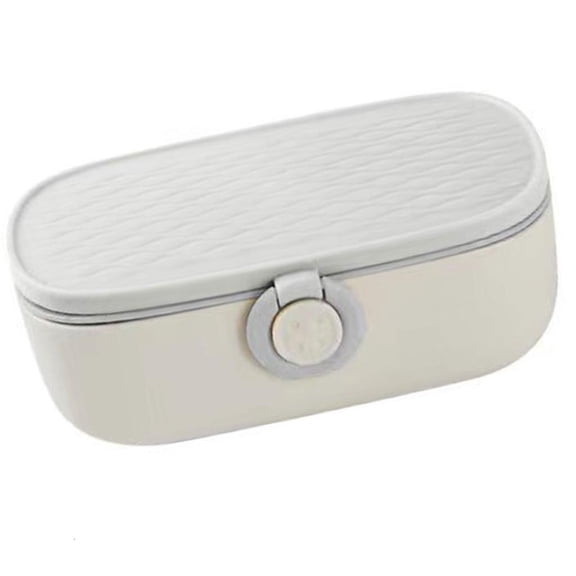 Yammee Clear Top Sewing Storage Organizers 20 Compartment Plastic Case for Thread Needle Crafting Supplies