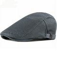 thumbnail image 5 of SikaFu Berets Mesh Cap Breathable Summer Sun Hat Men Women Solid Cabbie Driver Newsboy Flat Cap Beret Hats Adjustable Beret Cap, 5 of 6
