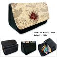 thumbnail image 1 of 2025 Estuche de papelería de anime de la Academia de magia Harri, estuche de lápices de doble capa con cremallera simple para estudiantes, figuras de acción de juguete, 1 of 5