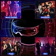 thumbnail image 6 of LED Luminous Glasses Party Bar Disco Punk Glasses Futuristic Style Festival Goggles Decoration Gifts, 6 of 8