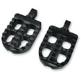 thumbnail image 2 of Black Short Adjustable Serrated Footpegs, 2 of 2