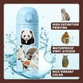 thumbnail image 4 of 100 pegatinas de animales para niños, pegatinas de animales con foto real, impermeables, portátiles con bolsa sellada, 4 of 4