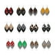 thumbnail image 3 of Minnieouse Leopard Print Earrings Girls Pendants Fashion Decor Drops Gift Woman Hanging Dual-layer Ornament Birthday Ears Leather Type6 NO6, 3 of 6