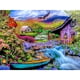 thumbnail image 1 of Kits de pintura de diamantes para manualidades, casa de río, taladro redondo completo, pared, decoración del hogar, regalo Likrtyny Arte deco, 1 of 9
