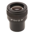 thumbnail image 2 of Microscopio De Laboratorio 22mm Widefield Eyepiece WF10X Lente Ajustable 30mm Hugo 10X Microscopio Ocular, 2 of 7