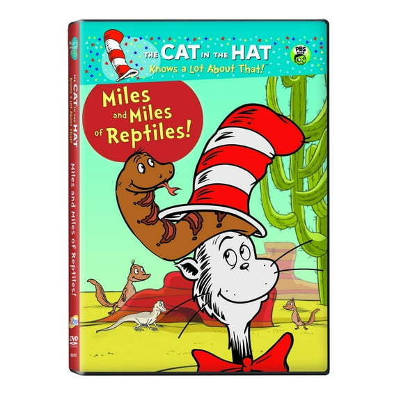 Cat In The Hat: Miles And Miles Of Reptiles (DVD)