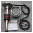 thumbnail image 1 of 52mm Water Level Gauge With Water Level Sensor 0-190ohm Water Tank Level Meter Sender Unit Sensor For Car Boat ,Easy to Install, 1 of 7