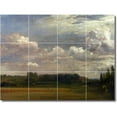 thumbnail image 1 of Ceramic Tile Mural-John Constable Landscapes Painting 332. 32" w x 24" h using (12) 8 x 8 ceramic tiles, 1 of 3