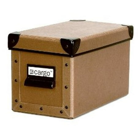 - Resource International 8040421 Cargo Naturals CD Box- Nutmeg