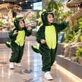 thumbnail image 2 of Dinosaur Jumpsuit Halloween Costume for Children, Boy's Size S (6/7), by Way to Celebrate, 2 of 10