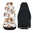 thumbnail image 6 of XYZCANDO 2pcs Car Seat Covers for Car Decor Car Accessories Anti-Slip Washable, Truck Van Sedan Front Seat Cover, Dead Leaf Pattern, 6 of 10