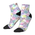 thumbnail image 2 of Bingfone Sea Turtles Design Patterned Men'S Women'S Casual Cotton Socks, 2 of 9