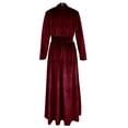 thumbnail image 4 of Elegant Wrapped Maxi Dress With Waist And Pleated Detail For Casual Everyday Wear Flowy Elegant Gowns, 4 of 7