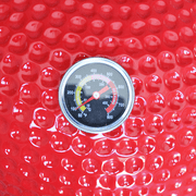 Comfortbilt 21 Ceramic Charcoal Smoker Grill Red