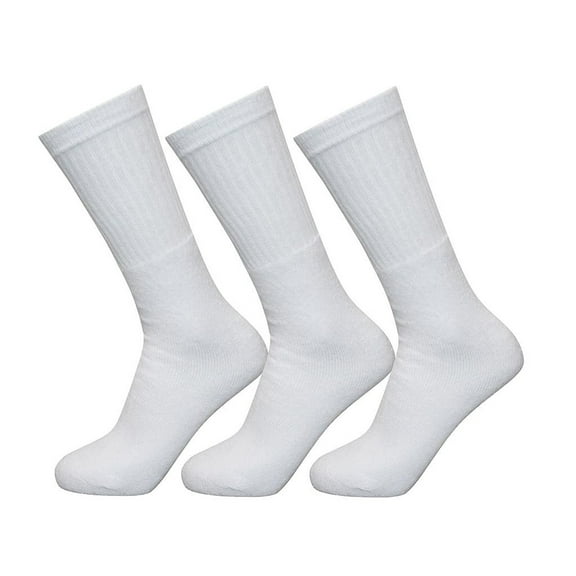 Exceptio Adult Sports Crew Socks (Pack of 3)