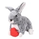 thumbnail image 2 of Conejo en forma de del corazón Ayuda conductual Mascota Dormir Compañero Acurrucarse Animales de peluche Gatos lindos Perros Cachorro Gato Yuyangstore Latido del corazón del cachorro, 2 of 8