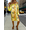 Dresses-911Yellow, variant on Gamivast Summer Dress for Women Off The Shoulder Vacation Dress Bell Sleeve Floral Dress Satin Feel Loose Fit Beach Wedding Guest Dresses