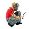 thumbnail image 1 of Figuras de reparador de Tiny People a escala 1/64, figuras para juego de rol para maquetas de trenes y vías. rojo soldadura, 1 of 8