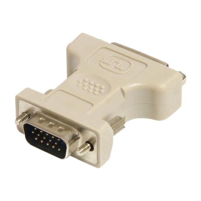 StarTech.com DVI to VGA Cable Adapter - F/M - DVI to VGA connector - DVI to VGA Converter - DVI to VGA Adapter (DVIVGAFM) - VGA adapter - DVI-I (F) to HD-15 (VGA) (M) - beige