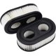 thumbnail image 1 of Filtro de aire para cortacésped, 2 uds., Compatible con Briggs & Stratton, 593260, negro, 1 of 3