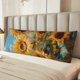 thumbnail image 2 of Balery Sunflower Field Art Funda Protectora para Almohada Corporal de Algodón Hipoalergénico con Cierre(55 x 21 pulgadas), Almohadas No Incluidas, 2 of 7