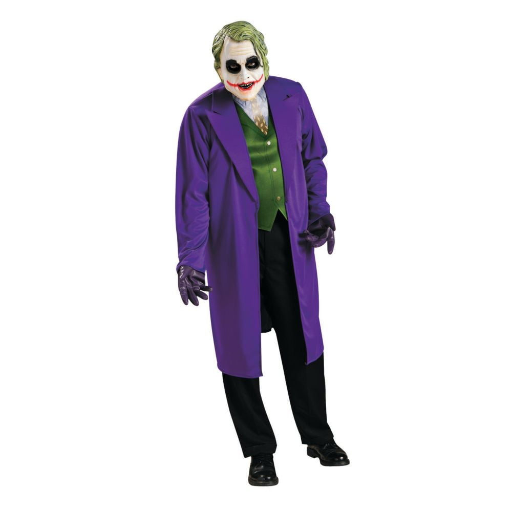 Adult Joker Halloween Costume Walmart Com Adult Joker Halloween Costume Walmart Com