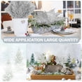thumbnail image 6 of QZS Artificial Silver Glitter Pine Needles,Glitter Fake Foliage Pine Picks,Fake Christmas Pine Leaves Decorations,Faux Plant Pine Branches,for DIY Crafts Wreath Xmas Tree 25Pack, 6 of 7
