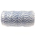 thumbnail image 1 of ALLYDREW 12ply 110 Yard Navy Blue Cotton Baker's Twine Ribbon Twine for Baking & Crafts, Navy Blue & White Baker's Twine, 1 of 4