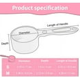 thumbnail image 3 of Sturdy Food Scoop for Dogs Cats Birds, Measuring Cup, Long Comfortable Handle, 3 of 4