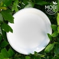 thumbnail image 7 of MOBI Ecoware Paper Plates, 100% Compostable-[10 Inch by 0.5" deep]-Heavy Duty Disposable Plate - (BPI Certified) -Eco-Friendly, Biodegradable Bagasse 10" Dinner Plates (25 Pack), 7 of 7