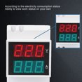 thumbnail image 3 of Voltímetro digital amperímetro pantalla LED dual AC80-300V 01-999A Medidor de corriente de voltaje de alta precisión para oficina ANGGREK Otros, 3 of 8