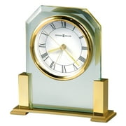 Howard Miller 613573 5-3/4" X 5-1/2" Paramount Brass Analog Table Top Clock - Brass