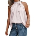 thumbnail image 2 of HOWPAY Womens Sleeveless Tops Loose Fit Crew Neck Basic Tee Tops Casual Letter Print Summer Lightweight Cozy Soft Baggy Y2K Clothes PK2 XXL, 2 of 6