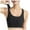 Black, variant on Yammkia Sport Bras for Women Sports Bras for Women Criss Cross Back Medium Support Bras for Large Bust, Strappy Yoga Workout Bra with Pads (Black,M)