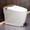 Brushed Gold, variant on Casta Diva Non-Electric Bidet Toilet, MAP 1000g Powerful Flush Smart Toilet with Lady/Rear Wash, Foot-kick Flush, ADA Comfort Seat Height (Power Free)