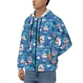 thumbnail image 3 of Naloa Watercolor Ships Men’s Hoodies, Zip up Hoodie, Sweatshirts,Hoodies for Men Sizes S-3XL-Medium, 3 of 5