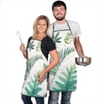 thumbnail image 3 of PKAGQEM Modern Minimalist Green Leaf Plant Aprons, 3 of 7
