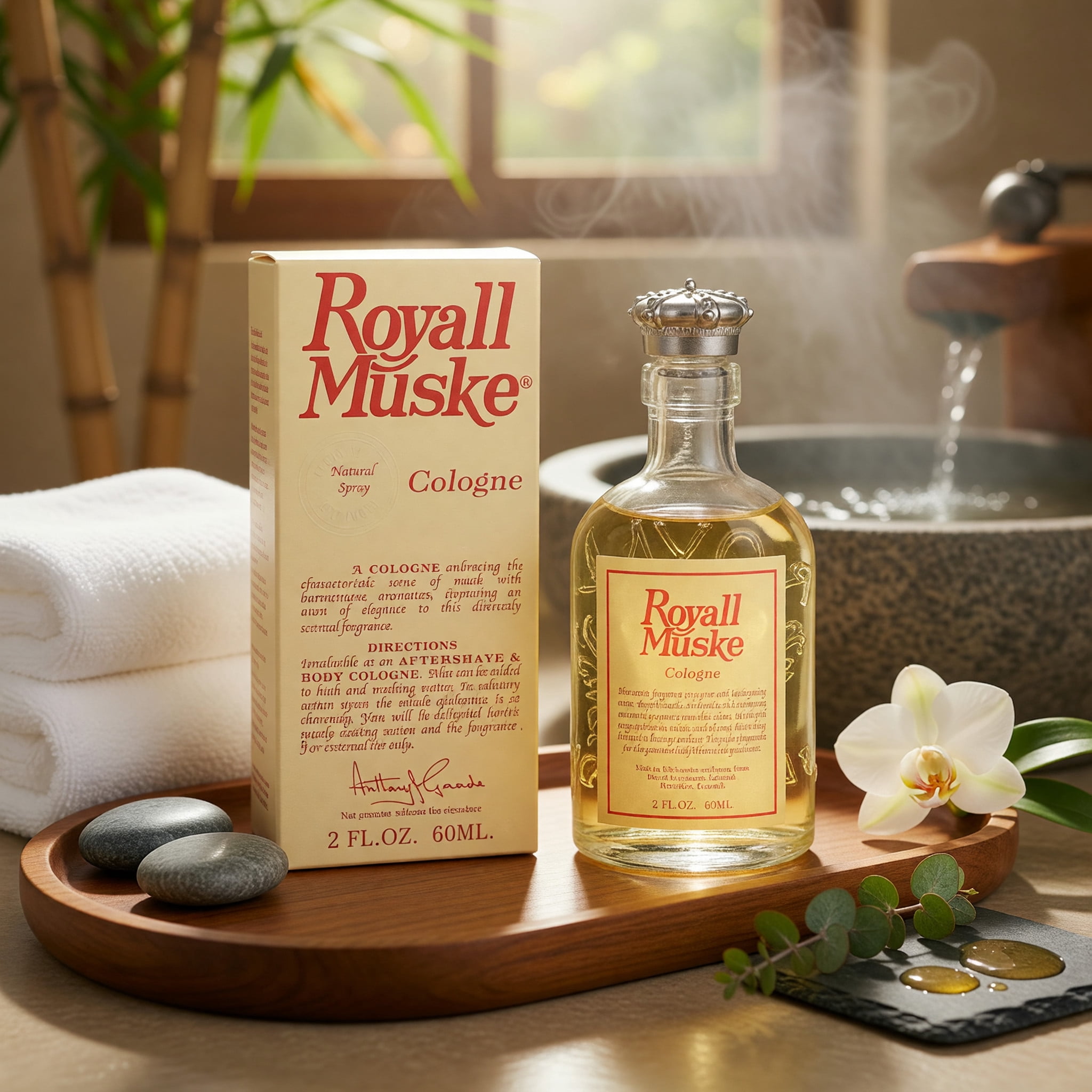 Royall Muske by Royall Fragrances, 2 oz All Purpose Cologne for Men